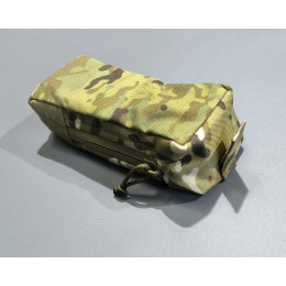 Закрытый подсумок под два магазина АК. Расцветка мультикам.