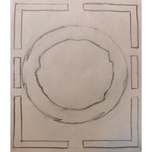 Тактический патч. Изображение буквы O .Купить