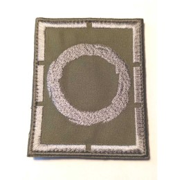 Шеврон (нашивка, патч).Изображение буквы O