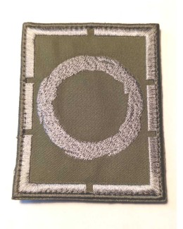 Шеврон (нашивка, патч).Изображение буквы O