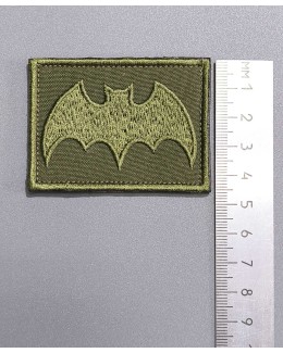 Шеврон (нашивка, патч). Летучая мышь полевой.