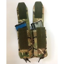 Подсумок под магазины АК (два магазина) горизонтальный (расцветка мультикам).