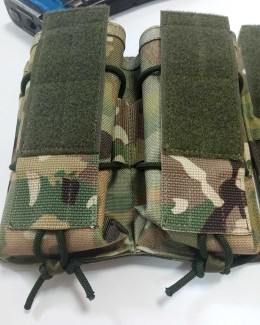 Подсумок под магазины АК (два магазина) горизонтальный (расцветка мультикам).