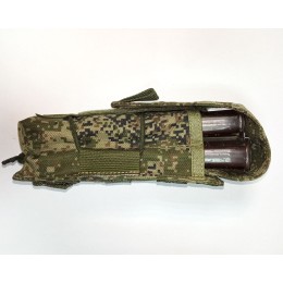 Подсумок под магазины АК (два магазина) вертикальный (расцветка цифра ЕМР).