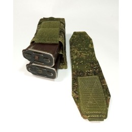 Подсумок под магазины АК (два магазина) вертикальный (расцветка цифра ЕМР).