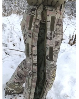 Брюки зимние Берсерк. Камуфляж Мультикам