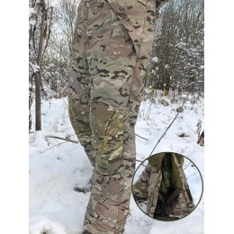 Брюки зимние Берсерк. Камуфляж Мультикам