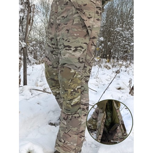 Тактические зимние брюки Берсерк Multicam купить в Москве — оригинал КБ Чеглок