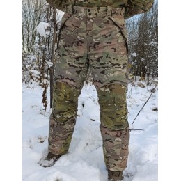 Брюки зимние Берсерк. Камуфляж Мультикам