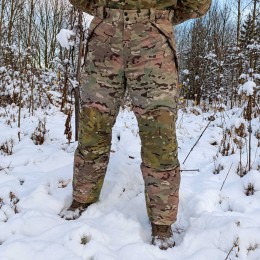 Зимние тактические брюки «Берсерк», Multicam