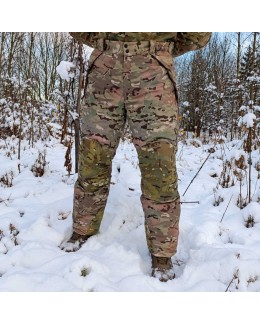 Зимние тактические брюки «Берсерк», Multicam