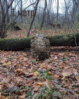 Чехол маскировочный Леший на рюкзак 80 литров (расцветка осень 1).
