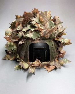 Чехол маскировочный Леший на шлем (расцветка осень 1).