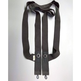 Подтяжки тактические для брюк (цвет чёрный).