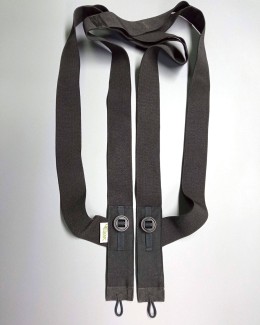 Подтяжки тактические для брюк (цвет чёрный).