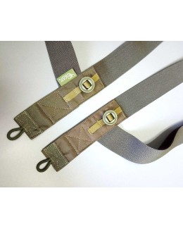 Подтяжки тактические для брюк (цвет хаки).